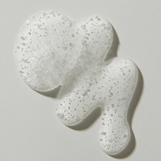 Close up of unite shampoo on white background